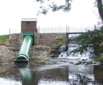 Screw Turbine for low head hydropower generation