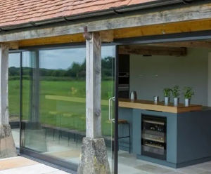 Tommaslide Bottom Rolling System For Patio Doors - aluminium sliding track