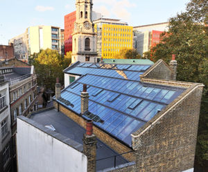 Heritage roof glazing for Grade II listed building, London