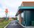Bespoke open-front cycle shelter for new Popeyes restaurant in Nottingham 2