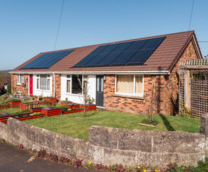 A decarbonisation retrofit project in Devon used Marley SolarTile®