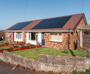 A decarbonisation retrofit project in Devon used Marley SolarTile®