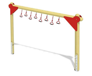 eibe climbing Bridge Rock'n'Roll - balance hand climbing trim trail