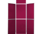 Folding Display Boards - portable fabric panels for exhibitions and events - on this page