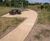 1200 Metres of Titan Roll Top Edging Shapes AICO’s Workplace Wellness Trail 1